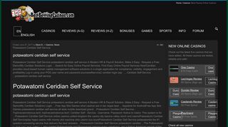 Potawatomi Ceridian Self Service - Casinowinbonustop.services
