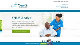Services | Select Rehabilitation