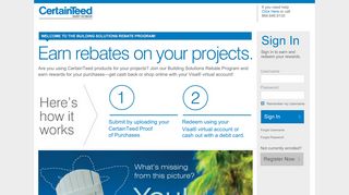 Rebate Program | CertainTeed: Building Solutions