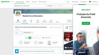 Market Force Information Field Associate Reviews | Glassdoor