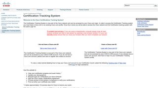 Certification Tracking System