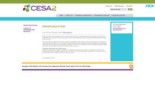 CESA 2 - Driver Education