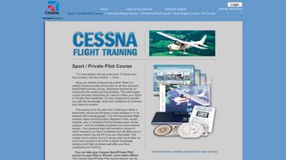 Sport / Private Pilot Course - Cessna Flight Training - King Schools