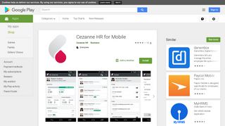 Cezanne HR for Mobile - Apps on Google Play