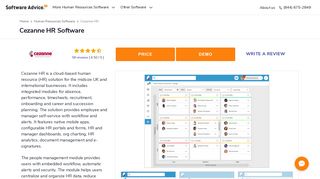 Cezanne HR Software - 2019 Reviews, Pricing & Demo