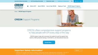 Register For CREON® (pancrelipase) Support Programs