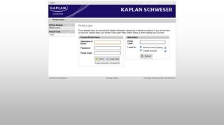 Schweser Portal - Kaplan Schweser