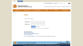 National Rural Utilities Cooperative Finance Corporation (CFC) - Login