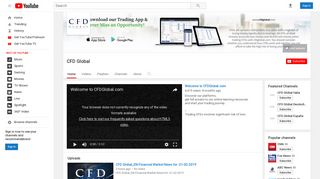 CFD Global - YouTube