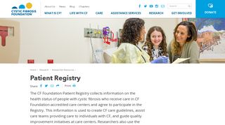 Patient Registry | CF Foundation