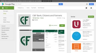 C&F Bank, Citizens and Farmers - Apps on Google Play
