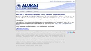 Alumni Association - Home