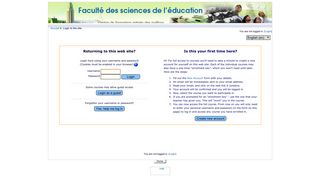 Qualification en enseignement - CFIM: Login to the site - CRIFPE
