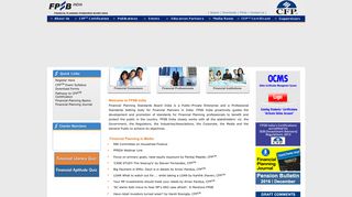 FPSB India - Financial Planning Standards Board India