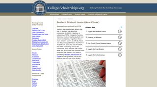 Suntech Student Loans - College Scholarships