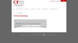 Online Banking | Community Federal Savings Bank