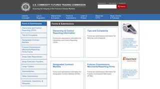 Forms & Submissions | U.S. COMMODITY FUTURES TRADING ...