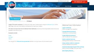 CFU Webmail - Cedar Falls Utilities