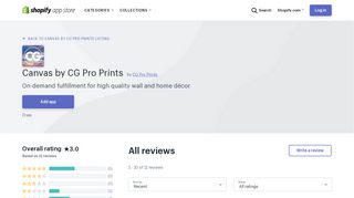 Canvas by CG Pro Prints - Shopify App Store