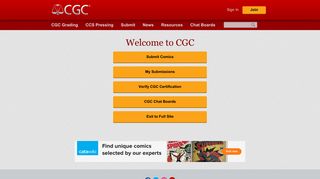 Home Page | CGC - CGC Comics