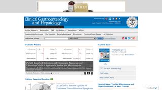 Clinical Gastroenterology and Hepatology Home Page