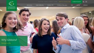 Cardinal Gibbons High School, Catholic Diocese of Raleigh, North ...