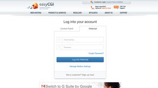 WebMail - EasyCGI