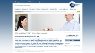 CompuGroup Medical | CGM webPRACTICE™ Client Testimonials