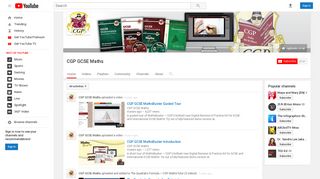 CGP GCSE Maths - YouTube