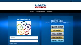 Members Login | Click and Grow Business CGR Members