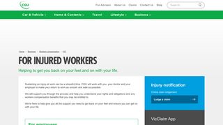 Claims Information - Workers Compensation VIC | CGU Insurance