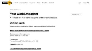 Your WorkSafe agent - WorkSafe