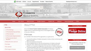 Chaboya - About PTSA - Evergreen School District