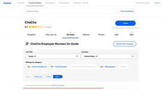 ChaCha Guide Reviews | Indeed.com