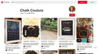 29 Best Chalk Couture images | Chalk design, Couture ideas, Chalk it up