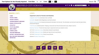 Links - Sheffield City Schools