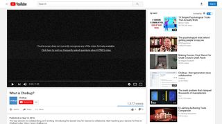 What is Chalkup? - YouTube