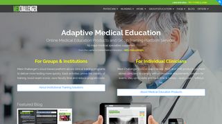 Med-Challenger Online Board Exam Review, MOC & Medical Education