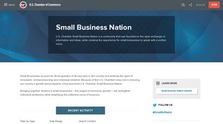 Small Business Nation | U.S. Chamber of Commerce