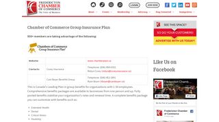 Chamber of Commerce Group Insurance Plan