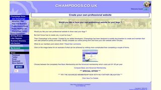 Join Champdogs - Promoting Responsible Dog Breeding - Online ...