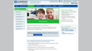 Champion Energy Services | Retail Electricity Provider | Residential ...