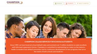 Champion College Services for Schools and Students - Champion ...