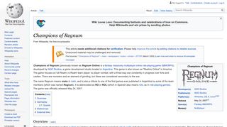 Champions of Regnum - Wikipedia