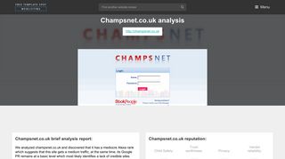 Champs Net. ChampsNet Login - FreeTemplateSpot