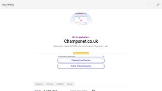 www.Champsnet.co.uk - ChampsNet Login - urlm.co.uk