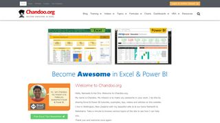 Chandoo.org - Learn Excel, Power BI, Charting, Dashboards and VBA ...
