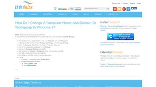 How To Change A Computer Name & Domain Or Workgroup In ...