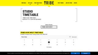 Tribe Hove Timetable | Book A Session | Tibe HIIT Club