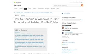 How to Rename a Windows 7 User Account and Related Profile ...